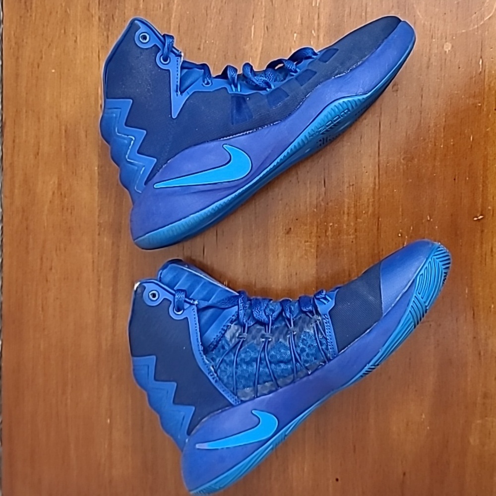 Nike Zoom Hyperdunk 2016 Game Royal Boys Sneakers 845120-440 Size 7Y GS - Picture 12 of 16